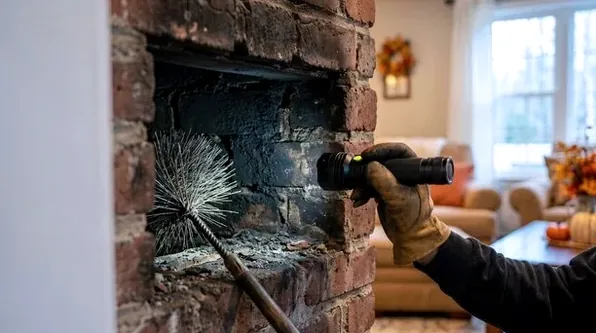 Fireplace inspection in Freehold Township
